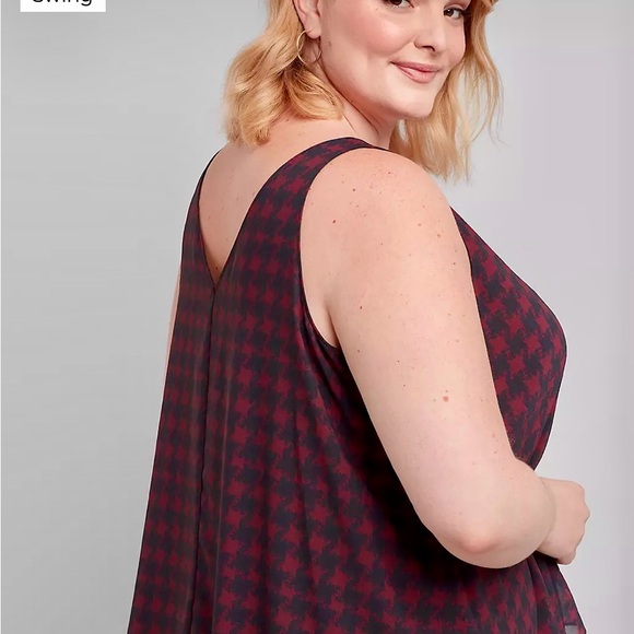 Lane Bryant Swing Top. Sleeveless. Size 14/16. - Picture 2 of 6